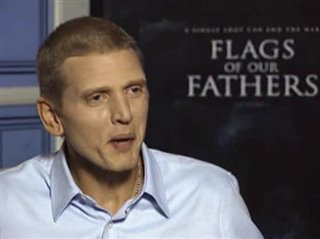 BARRY PEPPER (FLAGS OF OUR FATHERS) - Interview
